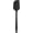 Black, variant on U-Taste 11.38in Silicone Large Spatula, 480°F High Heat Resistant BPA-Free Food Grade Kitchen Cooking Baking Mixing One Piece Seamless Flexible Rubber Bowl Scraper for Nonstick Cookware (Black)