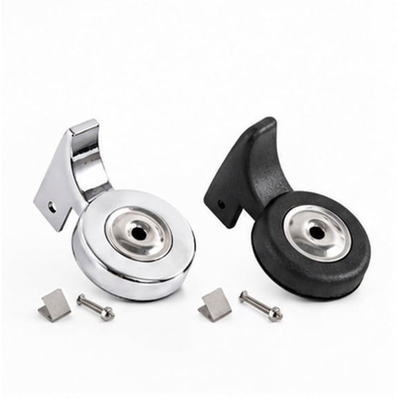 OUNONA Kettle Whistling Nozzles, Loud Whistles, Stainless Steel, Practical, 2Pcs