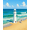 Blue, Pattern 3, variant on ODIKA 4'x6' Machine Washable Non-Slip Area Rug, Ocean Watchtower Seasonal Holiday Gift Idea High Traffic Rug, Yellow, 618978
