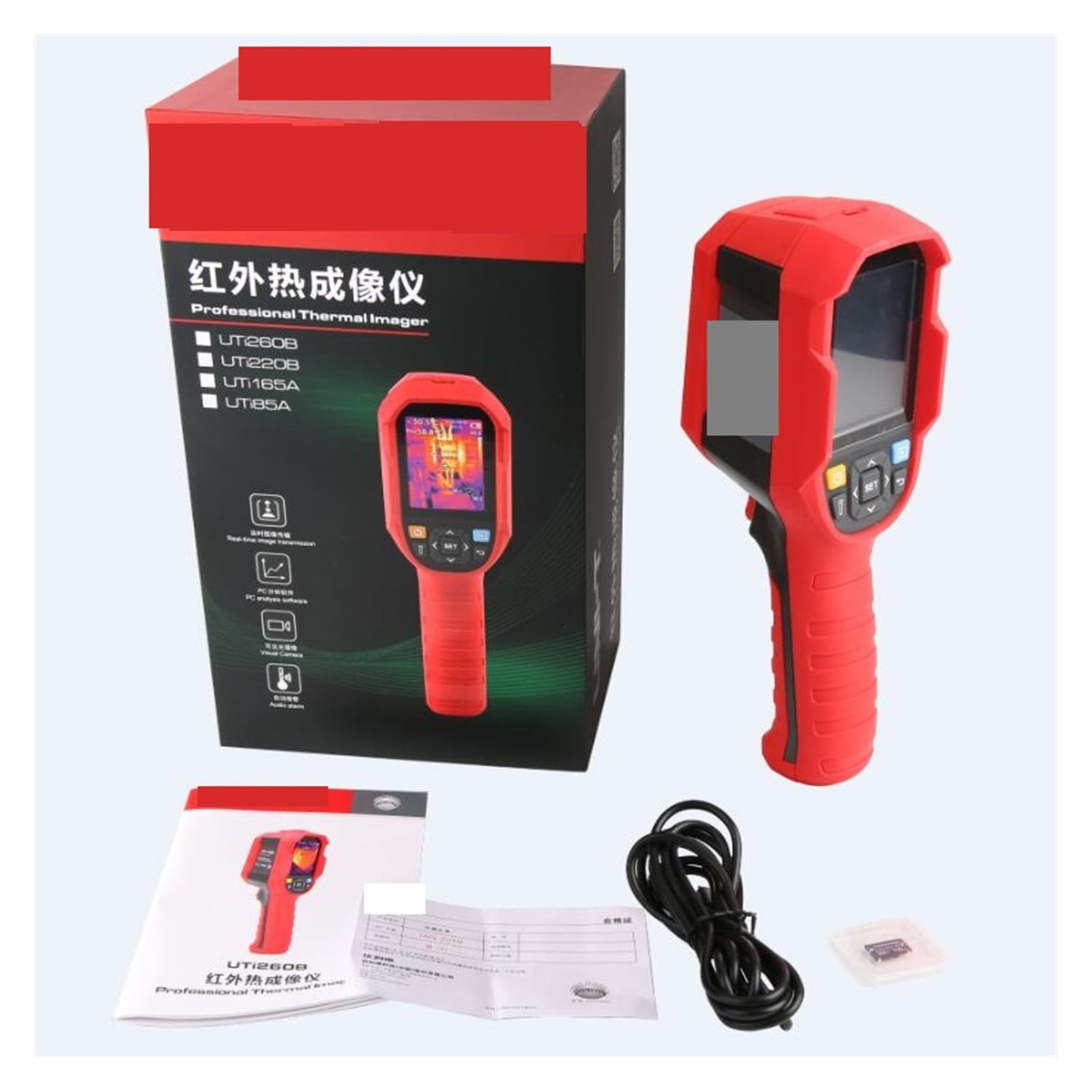 Thermal Imaging Camera, Resolution 256 X 192 Infrared Thermal Imager Handheld Thermal Imager Infrared Thermometer