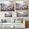 thumbnail image 4 of Designart "Mountain Roses In Pink I" Roses Floater Framed Canvas Art Print, 4 of 5