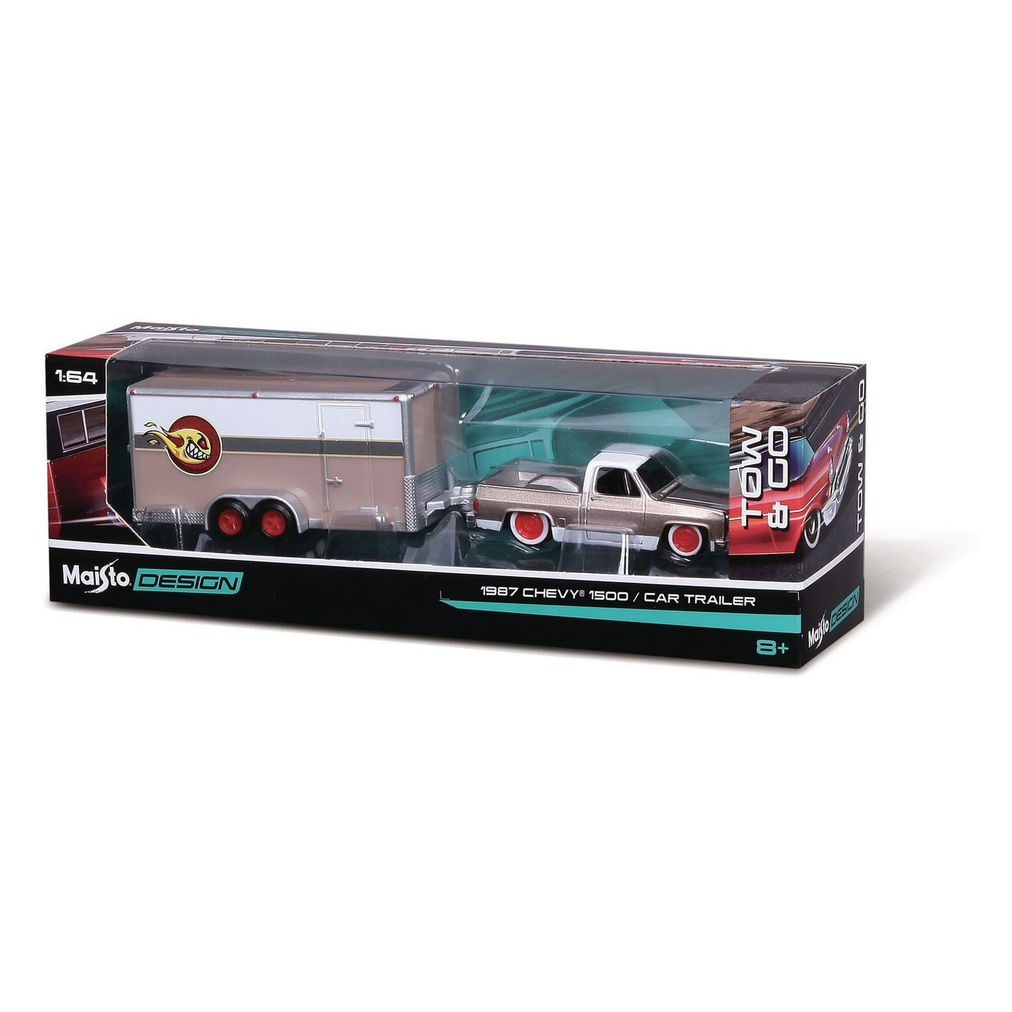 Maisto 1:64 Design Elite Transport & Tow N Go, Ships randomly
