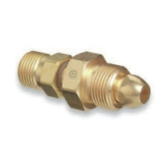 DyGTyX 810 Brass Cylinder Adaptors, from CGA- Nitrogen to CGA-320 Carbon Dioxide
