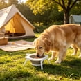 thumbnail image 2 of FEOLGEHLY Slow Feed Collapsible Silicone Dog Bowl, Non Skid Portable Travel Neck Care Pet Feeding Bowl Outdoor Food Water Bowl for Small Dogs and Indoor Cats Travel Pet Supplies, 2 of 6