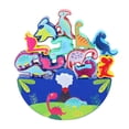 thumbnail image 1 of Juego de equilibrio de madera Montessori para entrenar la motricidad fina, bloques de equilibrio para niños de 2 años en adelante. Dinosaurio, 1 of 9