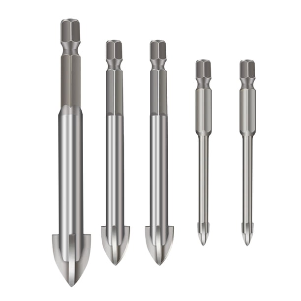 5 piezas brocas triangures para tería, cerámica, , madera, Pta Sunnimix broca de carburo