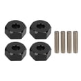 thumbnail image 2 of 4 Cubos de Rueda Hexagonales de 0472 in aleación de Aluminio Adaptador de Accionamiento Hexagonal para Coche RC Montaje de Cubo de Rueda Hexagonal con Pasador para MJX 14210 ANGGREK  Otros, 2 of 8