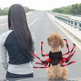 thumbnail image 1 of COMPUKAS Costume d'Araignée en Peluche Rouge pour Petits Chiens et Chats, 1 of 8
