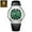 Silver Green L, variant on luxury man wristwatch business stainless steel quartz men watch waterproof luminous date Square men's watches clock box