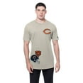 thumbnail image 4 of Men's New Era Light Beige Chicago Bears Multi Patch T-Shirt, 4 of 5