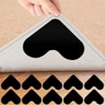 thumbnail image 1 of leiwo Rug Gripper,12pcs Carpet Tape, Non Slip Rug Pad, Double Sided Anti Curling Reusable Rug Grippers for Carpet,Hardwood Floors,Tile,Mats black, 1 of 8