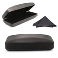 thumbnail image 1 of Funda para gafas SMARTTOP, carcasa rígida, piel sintética, color negro, 1 of 7