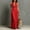 Red, variant on Morttic Women's Elegant Sleeveless Lapel Shirt Dress – Solid Color Front Button Slim Fit Long Dress with Side Pockets Red，XL