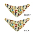 thumbnail image 3 of Honeii Different Kind Of Guitars Print Pet Scarf Dog Bandanas for Dogs Triangle Dog Scarfs,Bandana Pet Cute Scarf Bibs for Small Medium Dogs and Cat-Large, 3 of 5