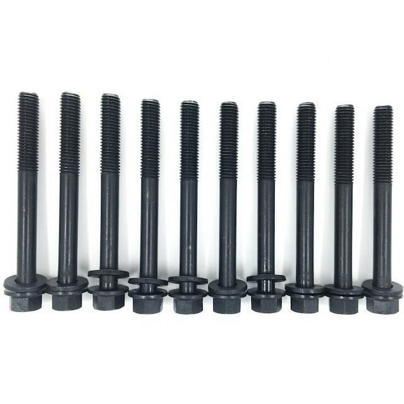 Head Bolt Set - Compatible with 1992 - 1998 Suzuki Sidekick 1.6L 4-Cylinder 16-Valve SOHC 1993 1994 1995 1996 1997