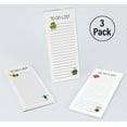 thumbnail image 4 of Inkdotpot Pack of 3 Magnetic Fridge To-Do List Notepads- Magnetic Memo Pads For Refrigerator-(50 Sheets Each)-LG, 4 of 7