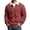 A-Red460, variant on XIAOCHA Men's Waffle Knit Quarter Zip Sweater Oversized Long Sleeve Polo Neck Pullover Jumper Warm Preppy Daily Sweaters