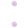 thumbnail image 3 of Cateissary Grips Caps Anti-Skid Heighten Reemplazo perfecto Thumbstick Cover Controller Accesorio para doméstico púrpura sobre blanco morado sobre blanco 2Conjunto, 3 of 6