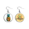 thumbnail image 1 of Color fuerte la piña tropical fruit Pendiente del lóbulo de la joyería del pendiente de la hoja del otoño Unbranded M, 1 of 3