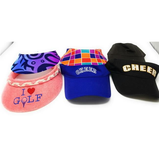 Sun Visor Hats - Case of 72 - Walmart.com