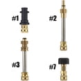 thumbnail image 2 of High Pressure Wash Gun Adapter 1/4'' Quick Connect Fitting Adapter Accessories, 2 of 5