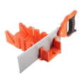thumbnail image 4 of 12 Inch ABS Plastic Multiple Angle Clamping Mitre Box, Clamping Box With 14 Inch SK5 Alloy Steel Back Saw, 4 of 8