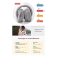 thumbnail image 4 of Winter Ear Muffs Warm Headphone Wireless Bluetooth 5.0 White, 4 of 5