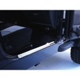 thumbnail image 1 of Fits 1997-2006 Jeep Wrangler TJ Rugged Ridge Door Sill Protector 11119.03 Entry Guards; Stainless Steel; Non-Illuminated; Set Of 2, 1 of 3