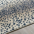 thumbnail image 3 of Livabliss Area Rugs for Living Room, 8x10 Roma Modern Blue Rug, Bedroom Dining Room Home Decor Stain Resistant Carpet (7'10" x 10'), 3 of 5