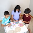 thumbnail image 6 of Kulture Khazana: Make Your Own Wooden Rangoli - 2-In-1  Sand & Paint Art Kit - Creative Diwali Activity, Mess-Free Drop Cloths, Kids DIY Sensory Craft, 6 of 9