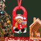 thumbnail image 1 of Decoraciones para perchas de puerta navideñas - Adorno mono de muñeco de nieve de una pieza para el pomo de puerta interior, 1 of 2