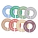 thumbnail image 5 of 8 divisores de armario para bebés, separadores de perchas para ropa redonda. Colores de macarrones, 5 of 8