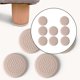 thumbnail image 4 of 8x Almohadillas de silicona para muebles Reutilizables Antideslizantes Premium Almohadillas para patas de Protectores de piso para camas Baldosas beige redondo 30mm Baoblaze almohadillas para patas de sofá, 4 of 8