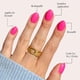 thumbnail image 3 of Set de 30 unidades Glamnetic de Press On Nails, color rosa intenso, opaco, ovalado, 3 of 6