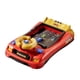 thumbnail image 2 of Coche de carreras de aventura con volante, juguete educativo, coche musical resistente, juguete de conducción. Versión con temporizador rojo, 2 of 7