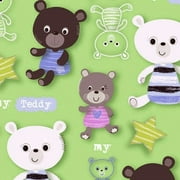 Eco-Friendly My Teddy Gift Wrapping Paper - Flat Pack