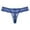 Blue, variant on Bigersell Womens Bikini Underwear Clearance No Show Underwear Cheeky Panty Style P-347 Nylon Period Panties Lace Thong Briefs Mid Waist Women Cheeky Panties Blue M