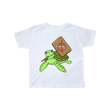

Inktastic Cute Green Sea Turtle with No Straws Sign Gift Toddler Boy or Toddler Girl T-Shirt