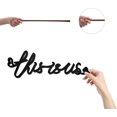 thumbnail image 4 of 1pc This Is Us Word Sculpture Wood Sign Wooden Laser Cutout Unfinished Slices Wood Letter Wall Sign Ornaments Art, 4 of 7