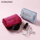 thumbnail image 2 of PURDORED-Bolsa de terciopelo con cremallera para mujer, neceser grande de viaje para maquillaje, Color sólido, 1 ud. Fivean unisex, 2 of 2
