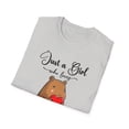 thumbnail image 5 of Just A Girl Who Loves Capybara, Gildan Unisex T-Shirt, Graphic Tee, S-3XL, 5 of 5