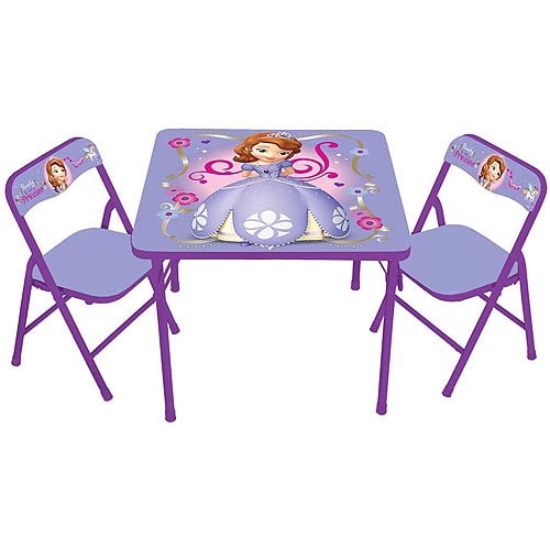Disney Sofia The First Erasable Activity Table Set Walmart Com