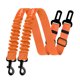 thumbnail image 3 of 2 cinturones de seguridad retráctiles ajustables para mascotas, cinturón de seguridad de nailon para vehículos, resistente y elástico, arnés duradero para perros, 3 of 5