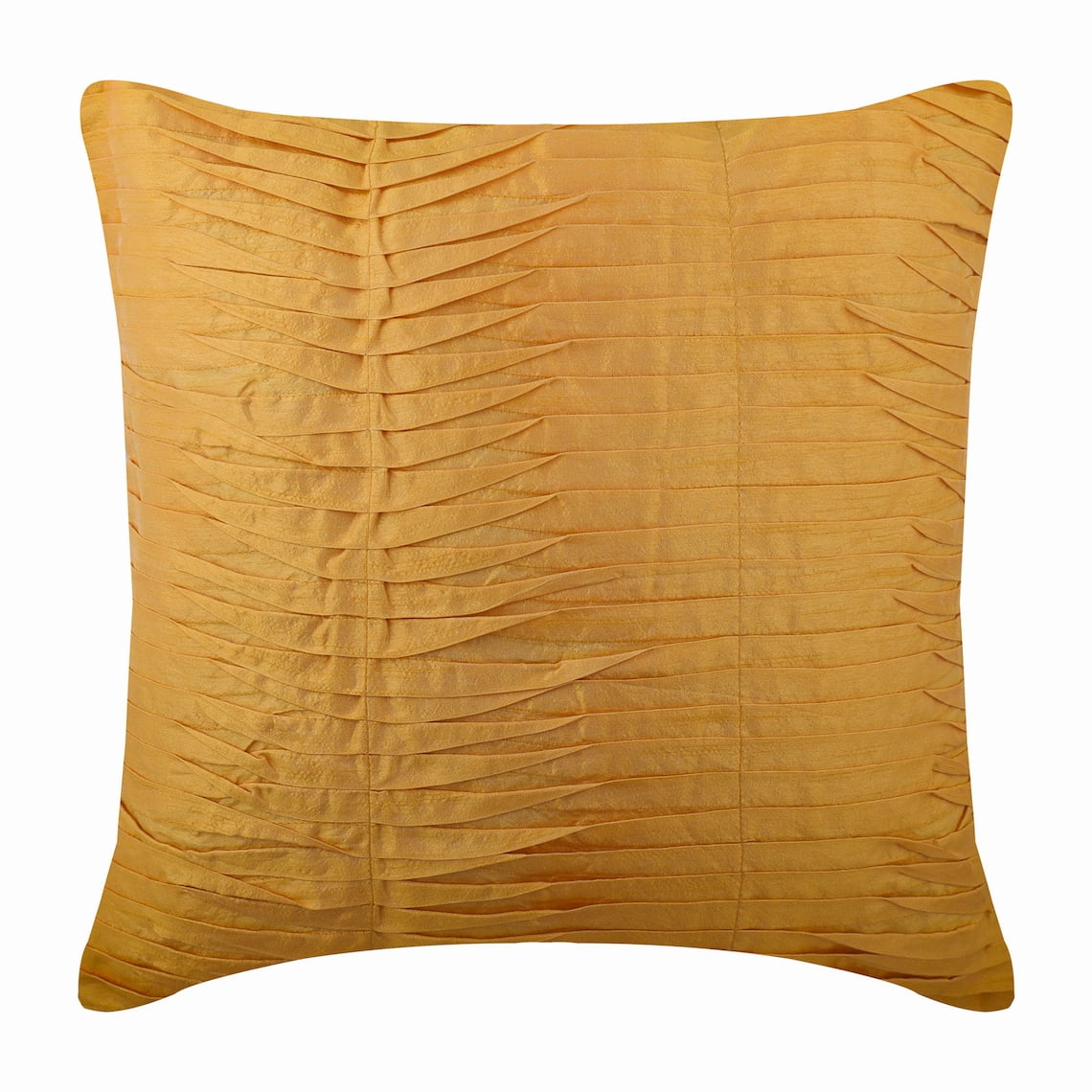 Yellow Pillow Cover 24x24 inch (60x60 cm), Designer Mango Yellow Pillow