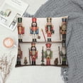 thumbnail image 2 of JEUXUS Holiday and Seasonal Decorative Throw Pillow 'Nutcrackers', 2 of 5