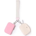 thumbnail image 2 of FeBohao Dual Pouch Wristlet Wallets for Women, Mini Zip Around Wristlet Wallet, Double Pocket Wris, 2 of 7