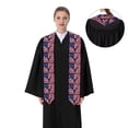 thumbnail image 4 of Zufioo USA Eagle with Spread Wings Print Graduation Shawl Ribbon, Graduation Ribbon for Male and Female Graduates-Sharp Corner, 4 of 7