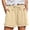 Beige, variant on Womens Sweat Shorts 5" Cotton French Terry High Waist Workout Casual Lounge Shorts with Pockets