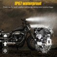 thumbnail image 1 of C0044 New version 7 inch car/motorcycle LED headlight (crescent angel eyes) with H4 to H13 adapter cable 2 pack, 1 of 3