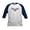 Navy/White, variant on CafePress - Mystic Owl In Native American Style Baseball Jerse - Kids Cotton Baseball Jersey, 3/4 Sleeve Shirt